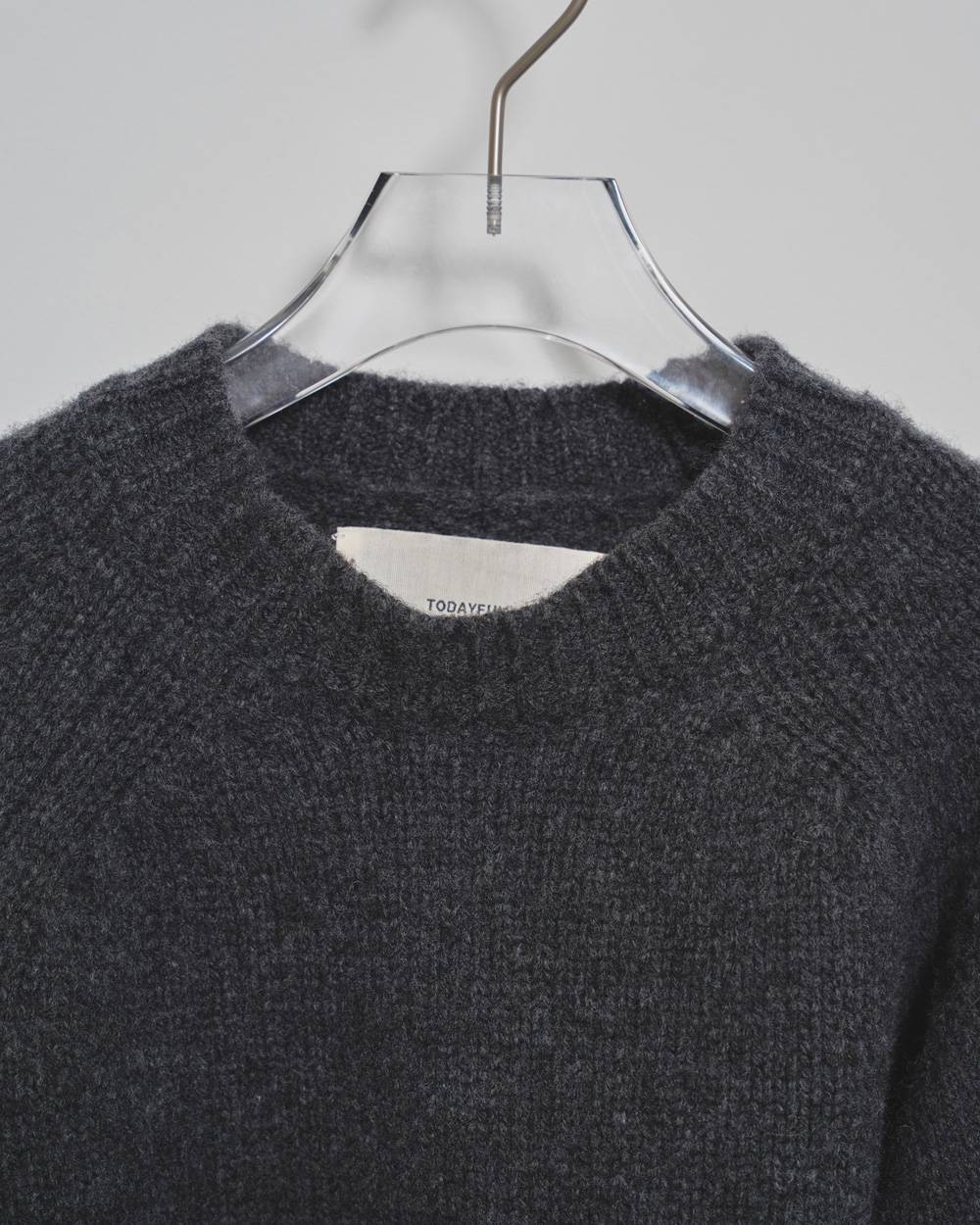 Wool 100% Raglan Knit Wool 100% Raglan Knit,ウール100%ラグランニット,12520520,ニット,ウールニット,ラグラン,ラグランニット,todayful,トゥデイフル,lifes,吉田怜香,25aw,25winter