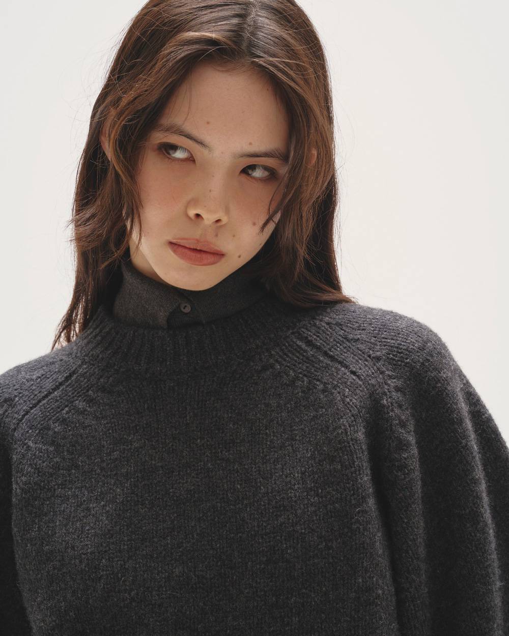 Wool 100% Raglan Knit Wool 100% Raglan Knit,ウール100%ラグランニット,12520520,ニット,ウールニット,ラグラン,ラグランニット,todayful,トゥデイフル,lifes,吉田怜香,25aw,25winter