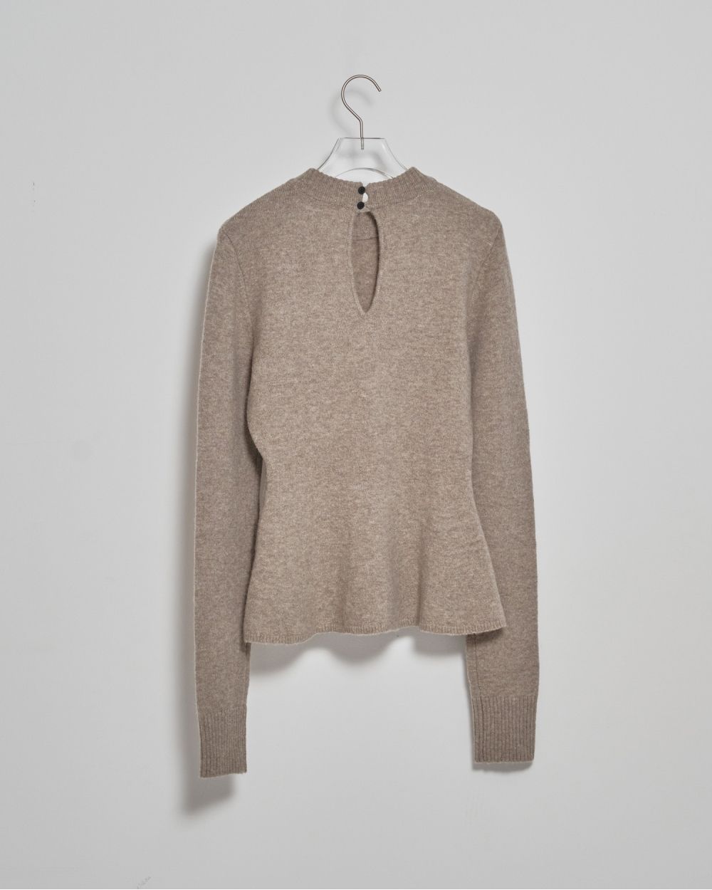 Puffy Peplum Knit Puffy Peplum Knit,パフペプラムニット,12520521,ニット,パフ,ペプラムニット,ニットトップス,todayful,トゥデイフル,lifes,吉田怜香,25aw,25winter