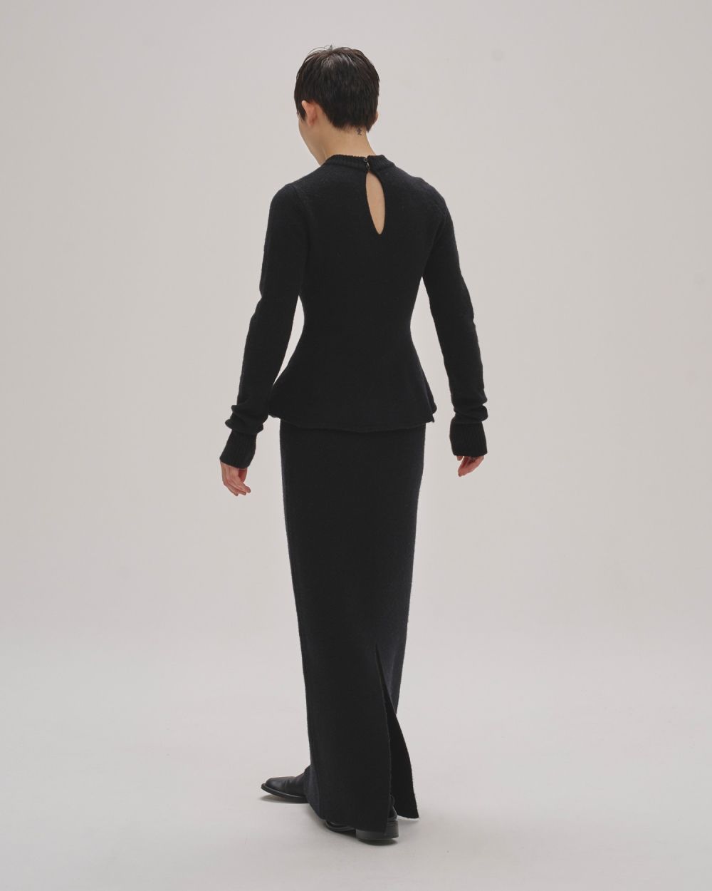 Puffy Peplum Knit Puffy Peplum Knit,パフペプラムニット,12520521,ニット,パフ,ペプラムニット,ニットトップス,todayful,トゥデイフル,lifes,吉田怜香,25aw,25winter