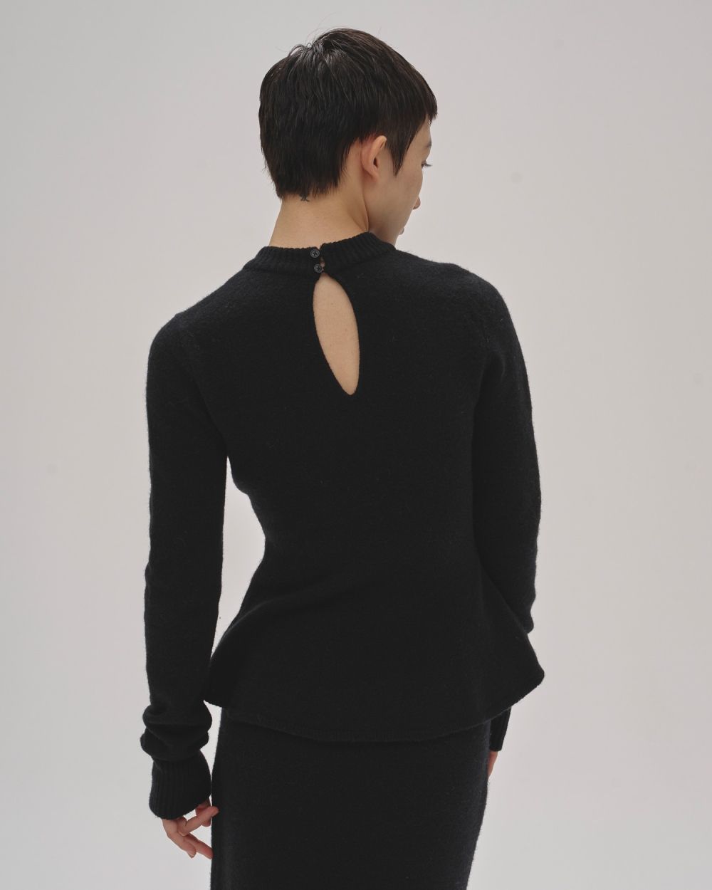 Puffy Peplum Knit Puffy Peplum Knit,パフペプラムニット,12520521,ニット,パフ,ペプラムニット,ニットトップス,todayful,トゥデイフル,lifes,吉田怜香,25aw,25winter