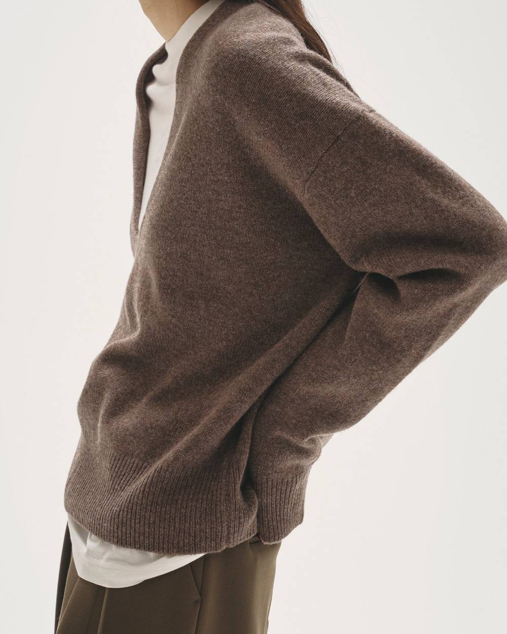 Uneck Cashmere Knit Uneck Cashmere Kni,ユーネックカシミヤニット,12520526,ニット,Uネック,Uネックニット,カシミヤ,ニットトップ,todayful,トゥデイフル,lifes,ライフズ,25aw,吉田怜香