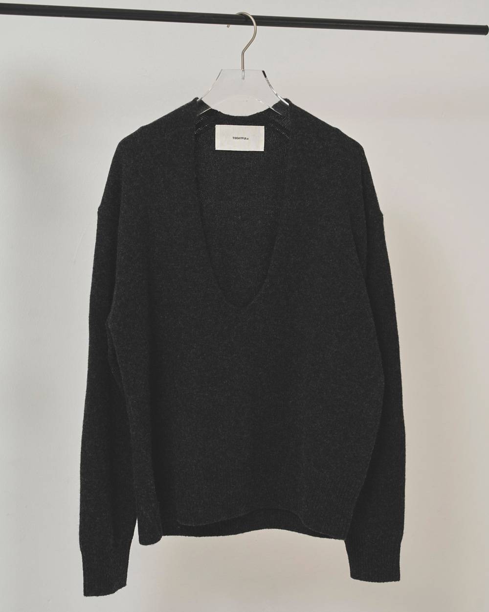 Uneck Cashmere Knit Uneck Cashmere Kni,ユーネックカシミヤニット,12520526,ニット,Uネック,Uネックニット,カシミヤ,ニットトップ,todayful,トゥデイフル,lifes,ライフズ,25aw,吉田怜香