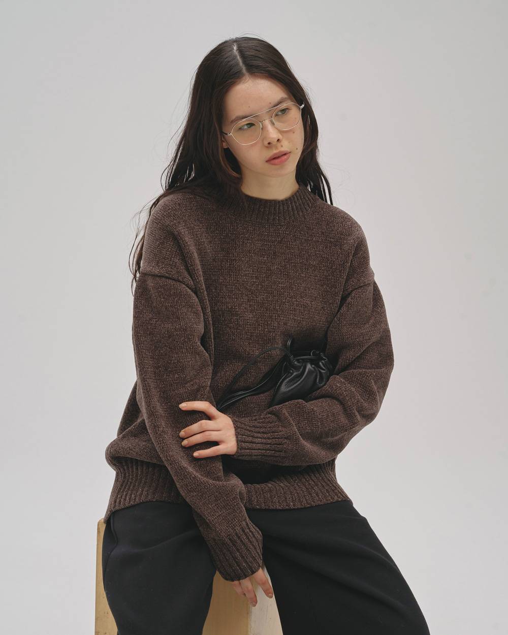 Mallyarn Boyfriend Knit Mallyarn Boyfriend Knit,マリヤーンボーイフレンドニット,12520529,ニット,マリヤーン,ボイフレンドニット,トップス,セーター,todayful,トゥデイフル,lifes,ライフズ,25aw,吉田怜香