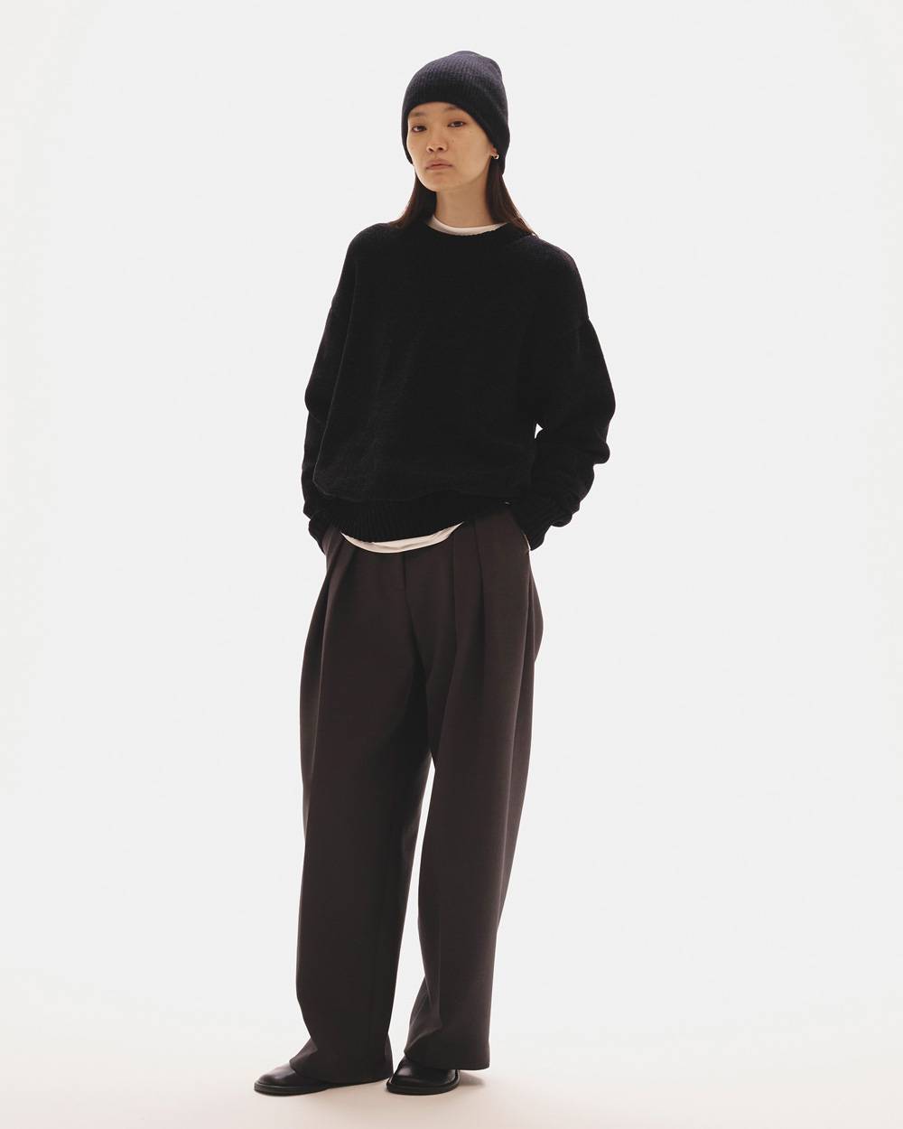 Mallyarn Boyfriend Knit Mallyarn Boyfriend Knit,マリヤーンボーイフレンドニット,12520529,ニット,マリヤーン,ボイフレンドニット,トップス,セーター,todayful,トゥデイフル,lifes,ライフズ,25aw,吉田怜香