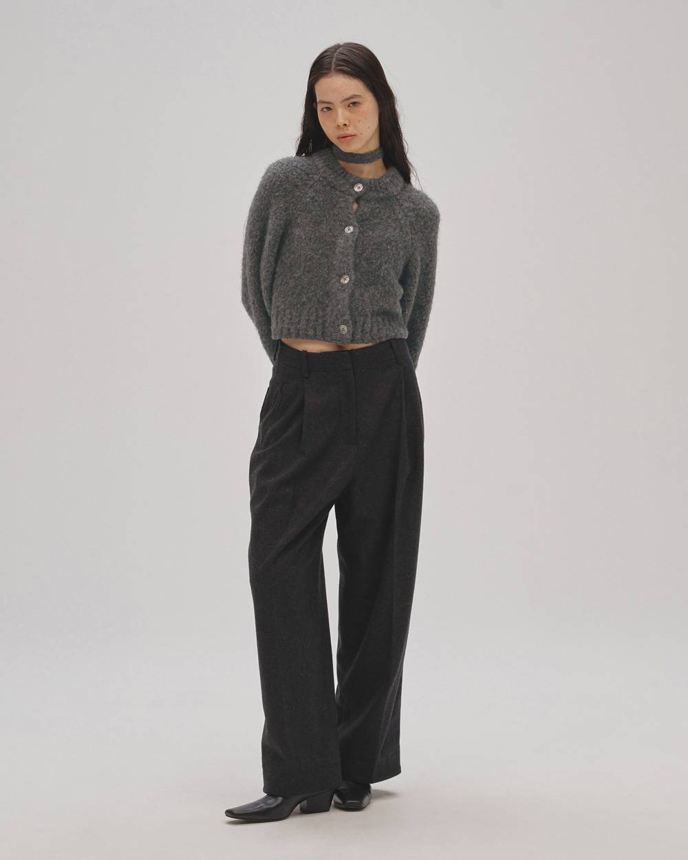 Brushed Knit Cardigan Brashed Knit Cardigan,ブラッシュドニットカーディガン,12520530,ニット,カーディガン,ニットカーディガン,ブラッシュドニット,todayful,トゥデイフル,lifes,吉田怜香,25aw,25winter