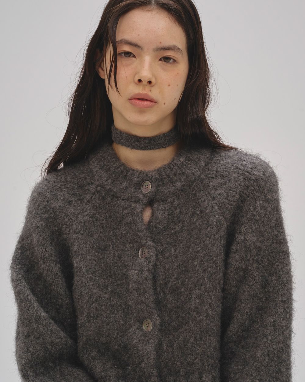 Brashed Knit Cardigan Brashed Knit Cardigan,ブラッシュドニットカーディガン,12520530,ニット,カーディガン,ニットカーディガン,ブラッシュドニット,todayful,トゥデイフル,lifes,吉田怜香,25aw,25winter