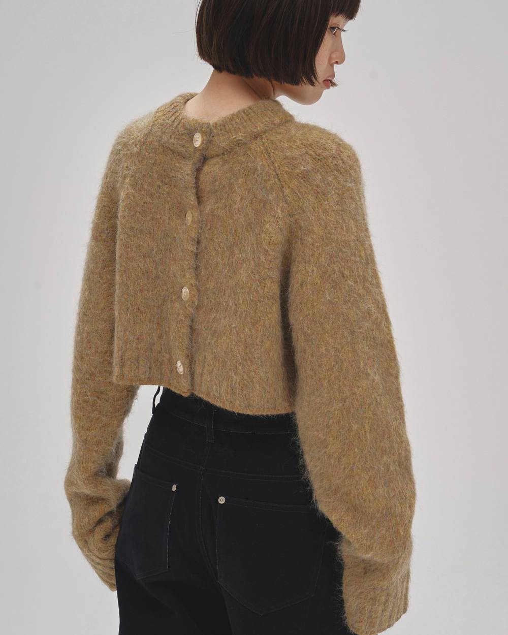 Brushed Knit Cardigan Brashed Knit Cardigan,ブラッシュドニットカーディガン,12520530,ニット,カーディガン,ニットカーディガン,ブラッシュドニット,todayful,トゥデイフル,lifes,吉田怜香,25aw,25winter