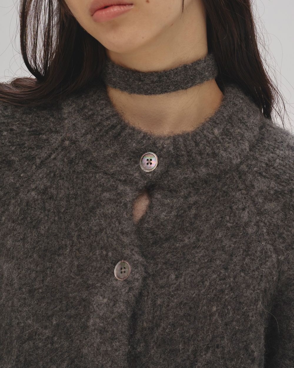 Brashed Knit Cardigan Brashed Knit Cardigan,ブラッシュドニットカーディガン,12520530,ニット,カーディガン,ニットカーディガン,ブラッシュドニット,todayful,トゥデイフル,lifes,吉田怜香,25aw,25winter