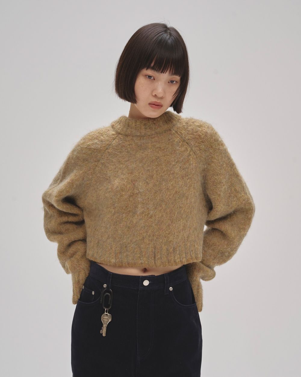 Brashed Knit Cardigan Brashed Knit Cardigan,ブラッシュドニットカーディガン,12520530,ニット,カーディガン,ニットカーディガン,ブラッシュドニット,todayful,トゥデイフル,lifes,吉田怜香,25aw,25winter