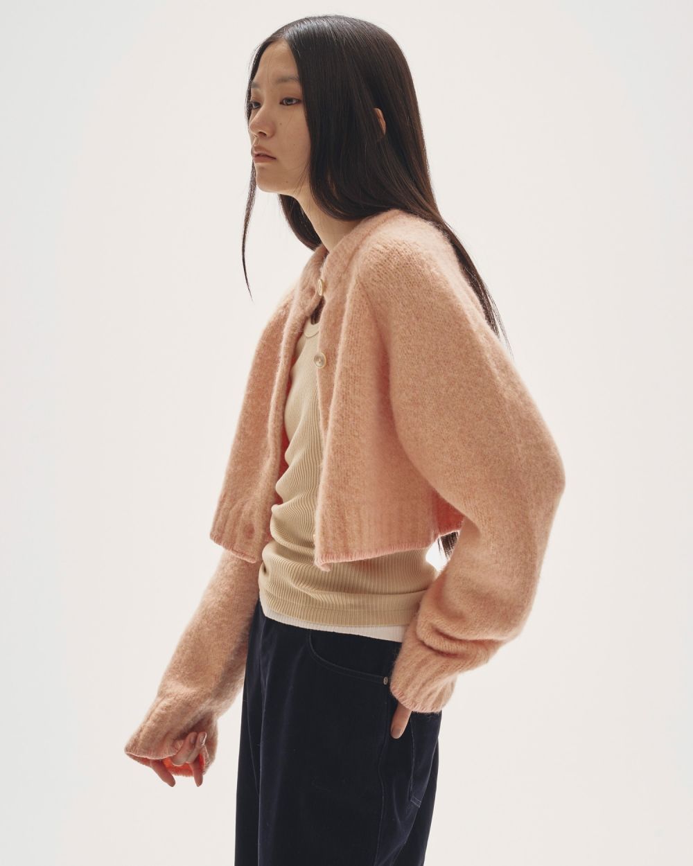 セール】Brashed Mix Cardigan（カーディガン/ボレロ