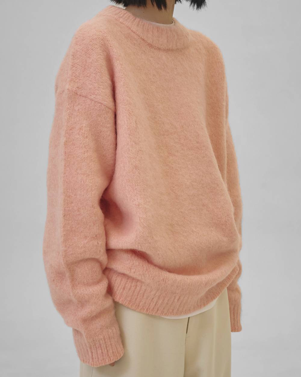 Brushed Over Knit Brushed Over Knit,ブラッシュドオーバーニット,12520532,ニット,オーヴァーニット,ブラッシュドニット,ニットトップ,トップス,todayful,トゥデイフル,lifes,ライフズ,25aw,吉田怜香