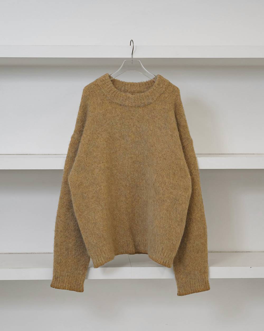 Brushed Over Knit Brushed Over Knit,ブラッシュドオーバーニット,12520532,ニット,オーヴァーニット,ブラッシュドニット,ニットトップ,トップス,todayful,トゥデイフル,lifes,ライフズ,25aw,吉田怜香