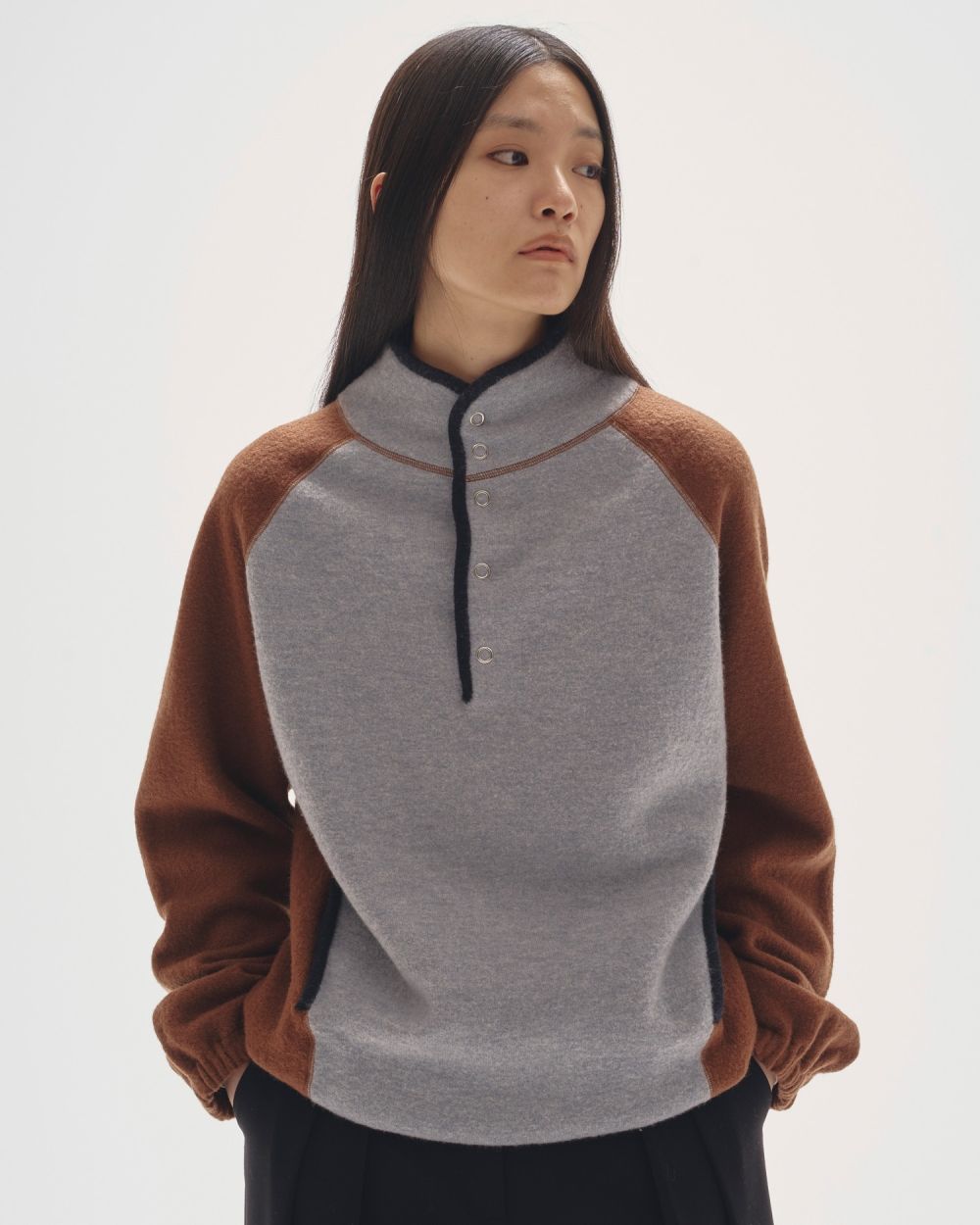 Wool 100% Piping Pullover Wool 100% Piping Pullover,ウール100%パイピングプルオーバー,12520533,ニット,ウールニット,パイピングニット,配色ニット,todayful,トゥデイフル,lifes,吉田怜香,25aw,25winter