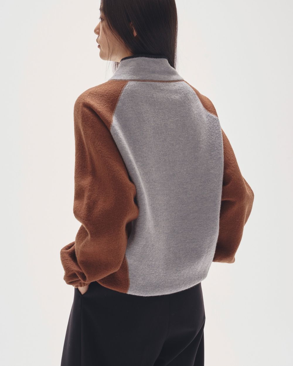 Wool 100% Piping Pullover Wool 100% Piping Pullover,ウール100%パイピングプルオーバー,12520533,ニット,ウールニット,パイピングニット,配色ニット,todayful,トゥデイフル,lifes,吉田怜香,25aw,25winter
