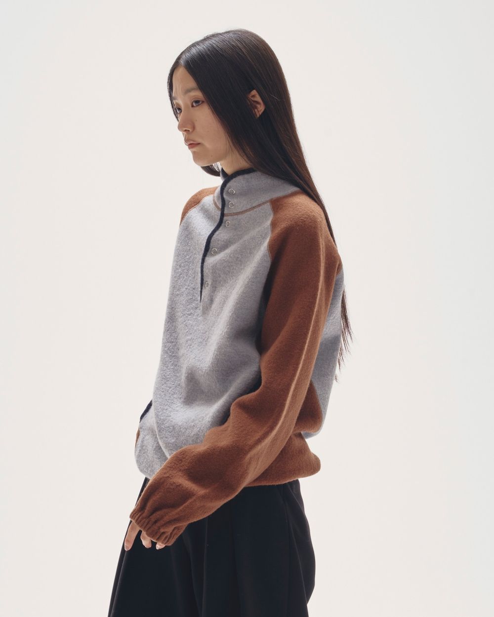 Wool 100% Piping Pullover Wool 100% Piping Pullover,ウール100%パイピングプルオーバー,12520533,ニット,ウールニット,パイピングニット,配色ニット,todayful,トゥデイフル,lifes,吉田怜香,25aw,25winter