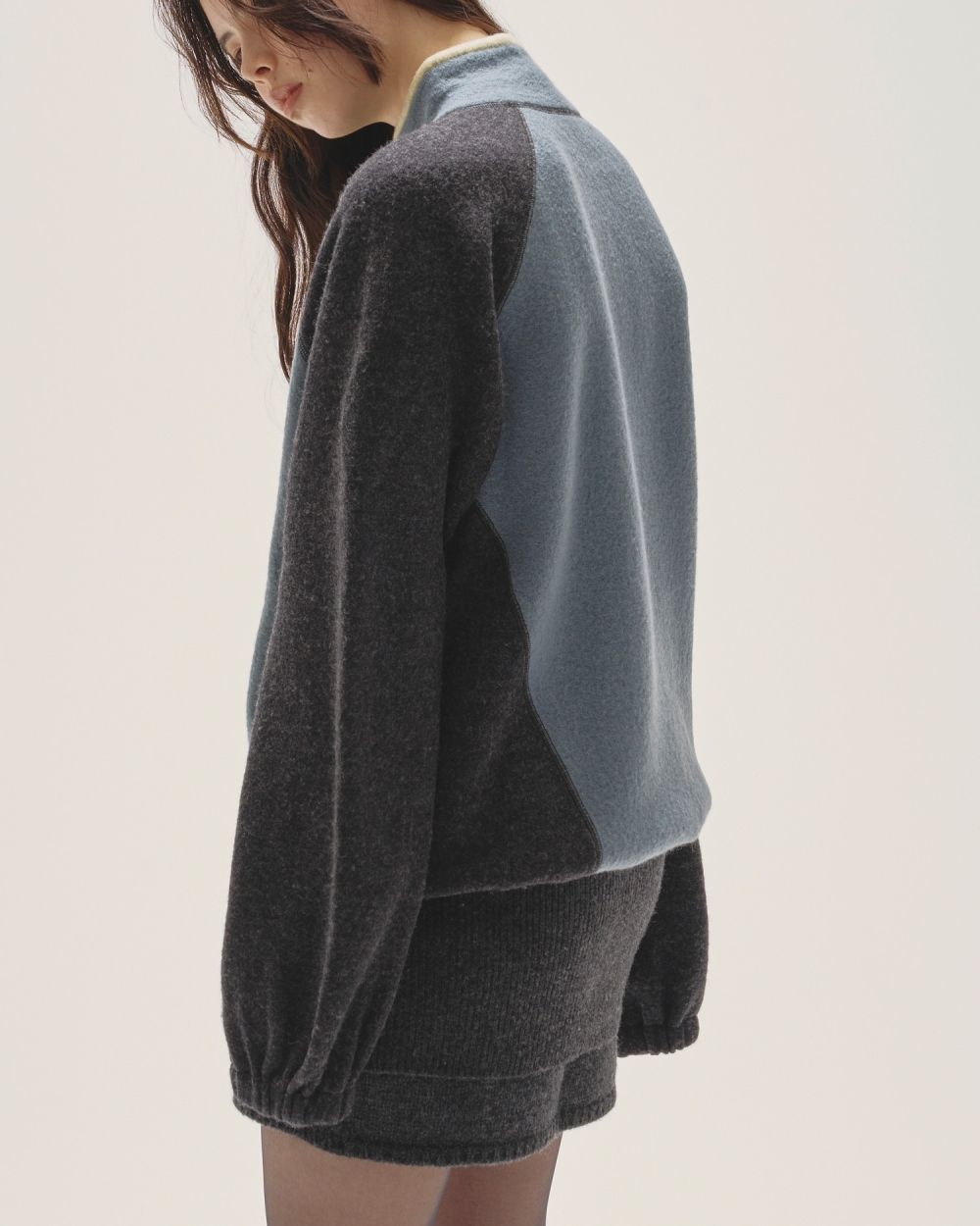 Wool 100% Piping Pullover Wool 100% Piping Pullover,ウール100%パイピングプルオーバー,12520533,ニット,ウールニット,パイピングニット,配色ニット,todayful,トゥデイフル,lifes,吉田怜香,25aw,25winter