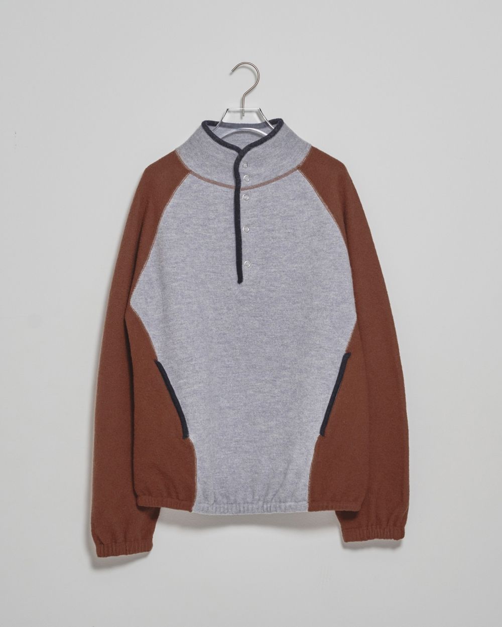 Wool 100% Piping Pullover Wool 100% Piping Pullover,ウール100%パイピングプルオーバー,12520533,ニット,ウールニット,パイピングニット,配色ニット,todayful,トゥデイフル,lifes,吉田怜香,25aw,25winter