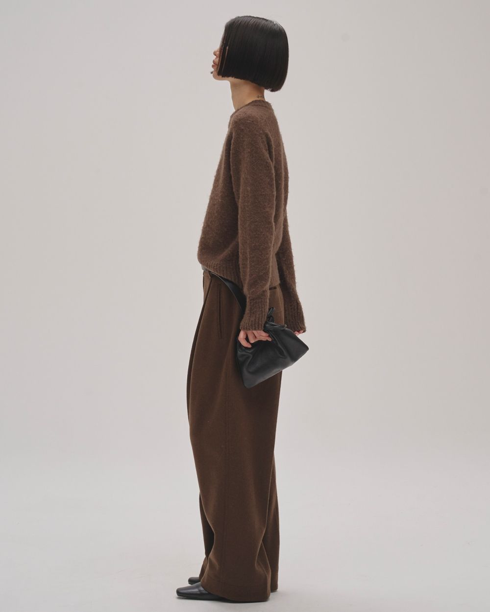 Brushed Crewneck Knit Brashed Crewneck Knit,ブラッシュドクルーネックニット,12520534,ニット,ウールニット,クルーネック,クルーネックニット,ブラッシュドニット,todayful,トゥデイフル,lifes,吉田怜香,25aw,25winter