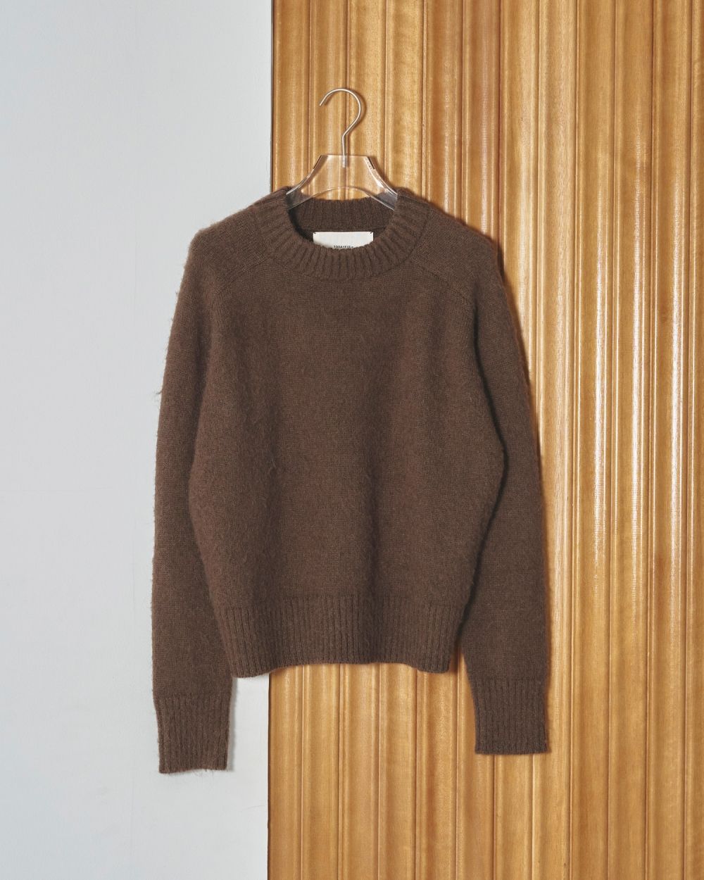 Brashed Crewneck Knit Brashed Crewneck Knit,ブラッシュドクルーネックニット,12520534,ニット,ウールニット,クルーネック,クルーネックニット,ブラッシュドニット,todayful,トゥデイフル,lifes,吉田怜香,25aw,25winter