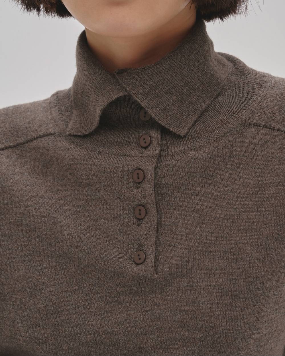 Front Botton Knit Front Botton Knit,フロントボタンニット,12520535,ニット,フロントボタン,ニットトップ,todayful,トゥデイフル,lifes,吉田怜香,25aw,25winter