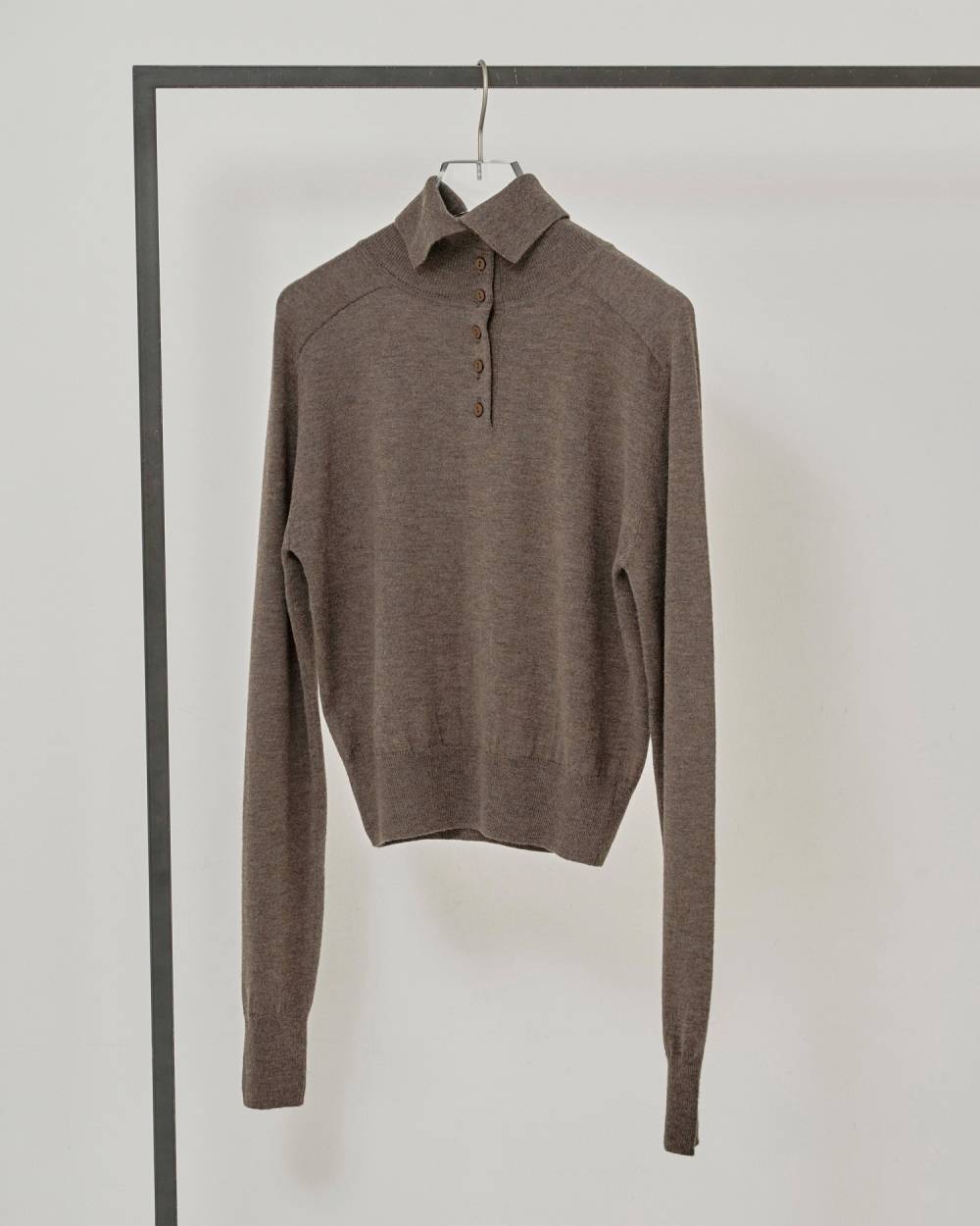 Front Botton Knit Front Botton Knit,フロントボタンニット,12520535,ニット,フロントボタン,ニットトップ,todayful,トゥデイフル,lifes,吉田怜香,25aw,25winter