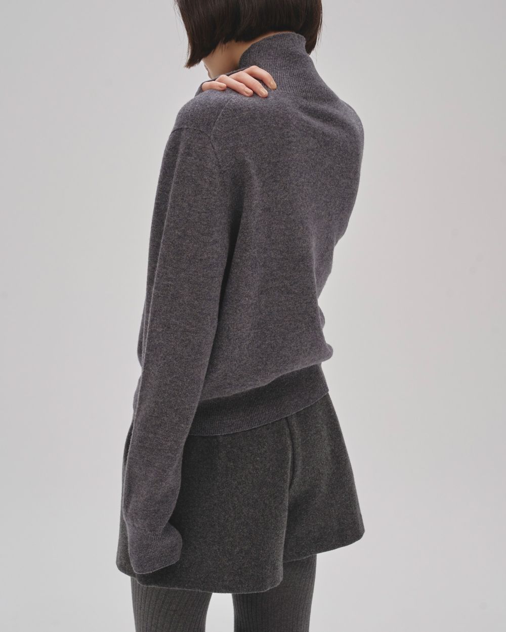 Wool Cashmere Turtle Knit Wool Cashmere Turtle Knit,ウールカシミアタートルニット,12520537,ニット,カシミアニット,ウールカシミア,カシミア,タートルニット,タートル,ニットトップ,todayful,トゥデイフル,lifes,吉田怜香,25aw,25winter