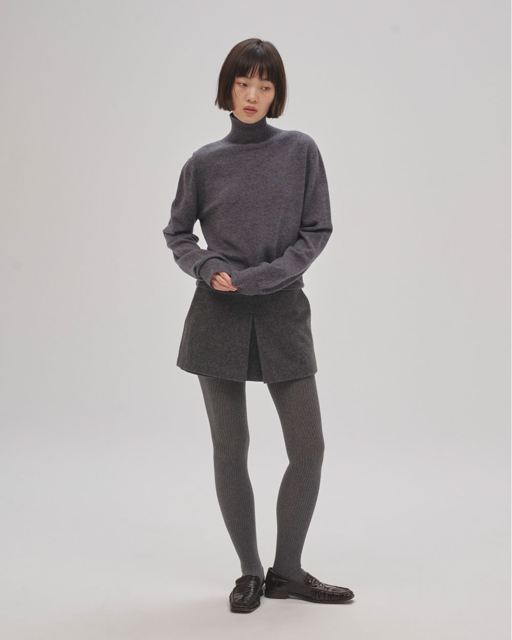 Wool Cashmere Turtle Knit Wool Cashmere Turtle Knit,ウールカシミアタートルニット,12520537,ニット,カシミアニット,ウールカシミア,カシミア,タートルニット,タートル,ニットトップ,todayful,トゥデイフル,lifes,吉田怜香,25aw,25winter