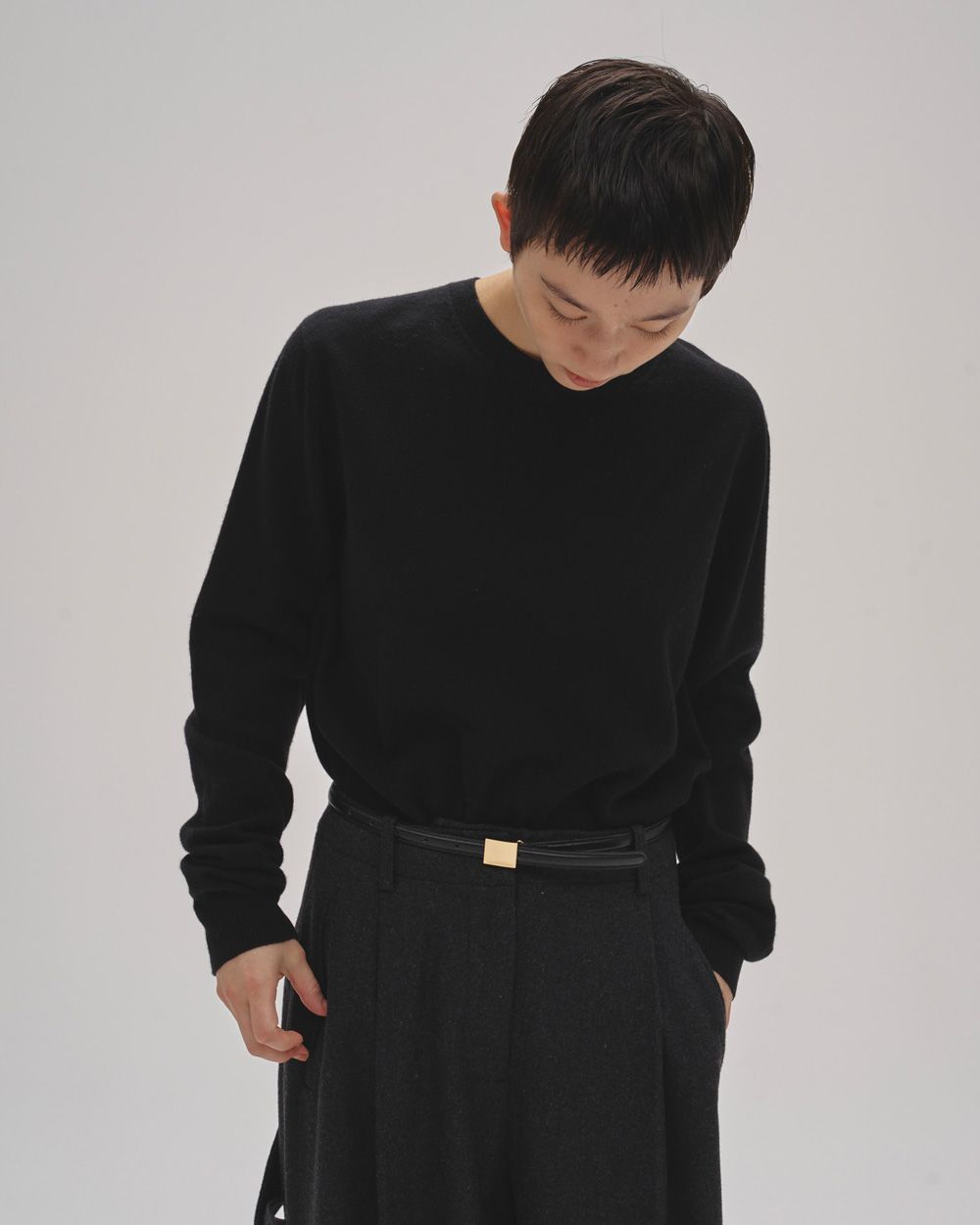 Wool Cashmere Seamless Knit Wool Cashmere Seamless Knit,ウールカシミヤシームレスニット,12520538,シームレスニット,カシミヤセーター,カシミヤニット,ウールニット,ウールセーター,ニットトップ,todayful,トゥデイフル,lifes,ライフズ,25winter,吉田怜香