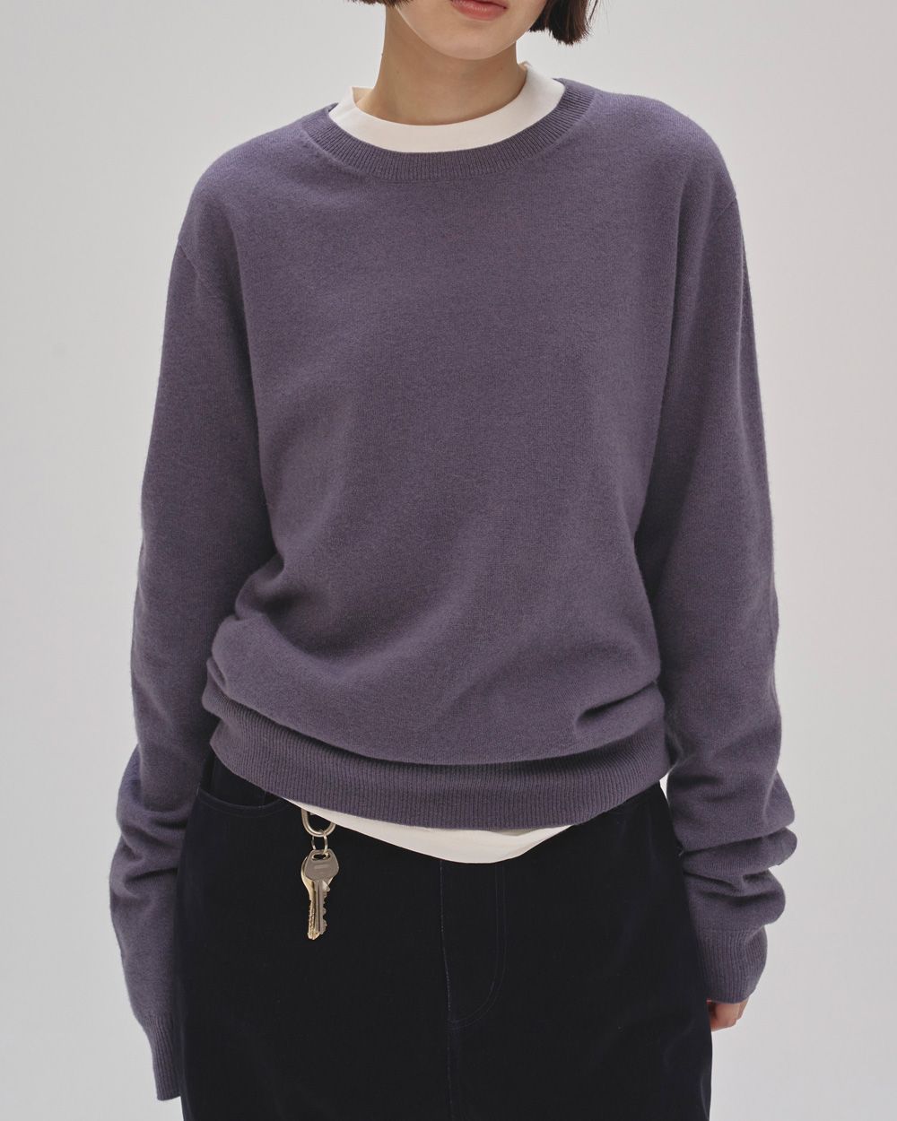 Wool Cashmere Seamless Knit Wool Cashmere Seamless Knit,ウールカシミヤシームレスニット,12520538,シームレスニット,カシミヤセーター,カシミヤニット,ウールニット,ウールセーター,ニットトップ,todayful,トゥデイフル,lifes,ライフズ,25winter,吉田怜香