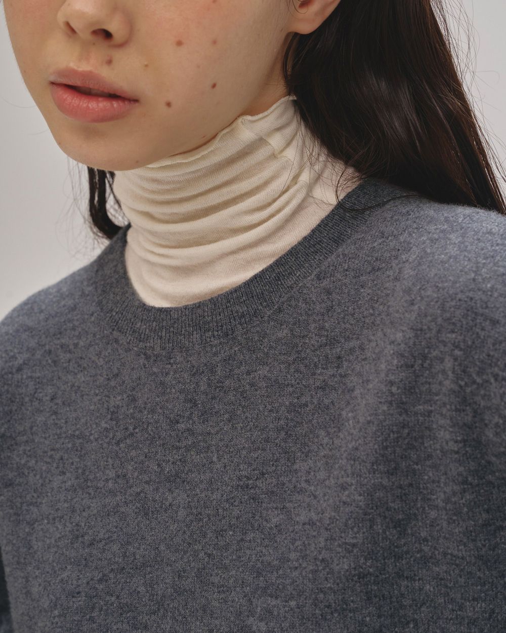 Wool Cashmere Seamless Knit Wool Cashmere Seamless Knit,ウールカシミヤシームレスニット,12520538,シームレスニット,カシミヤセーター,カシミヤニット,ウールニット,ウールセーター,ニットトップ,todayful,トゥデイフル,lifes,ライフズ,25winter,吉田怜香