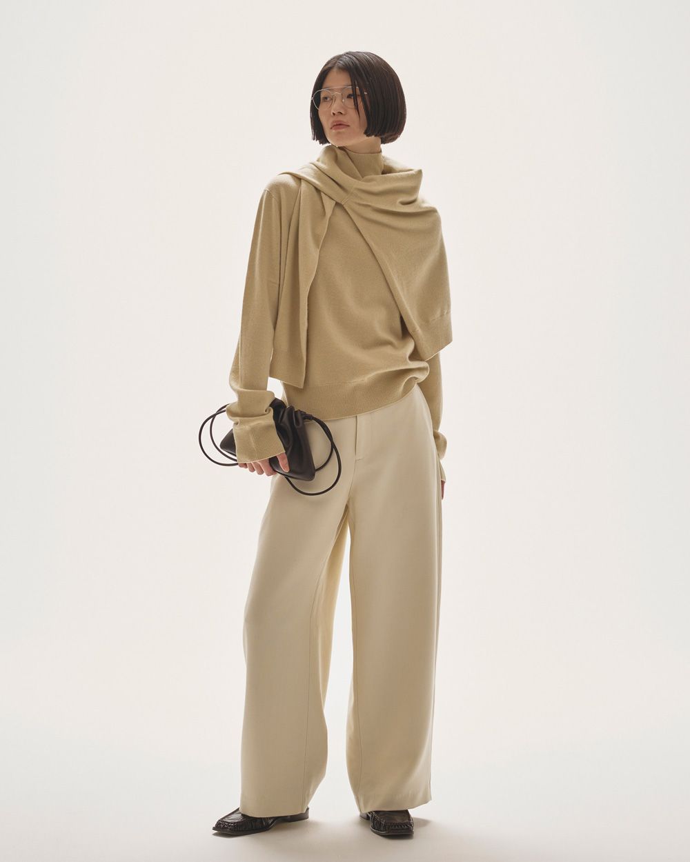 Wool Cashmere Seamless Knit Wool Cashmere Seamless Knit,ウールカシミヤシームレスニット,12520538,シームレスニット,カシミヤセーター,カシミヤニット,ウールニット,ウールセーター,ニットトップ,todayful,トゥデイフル,lifes,ライフズ,25winter,吉田怜香