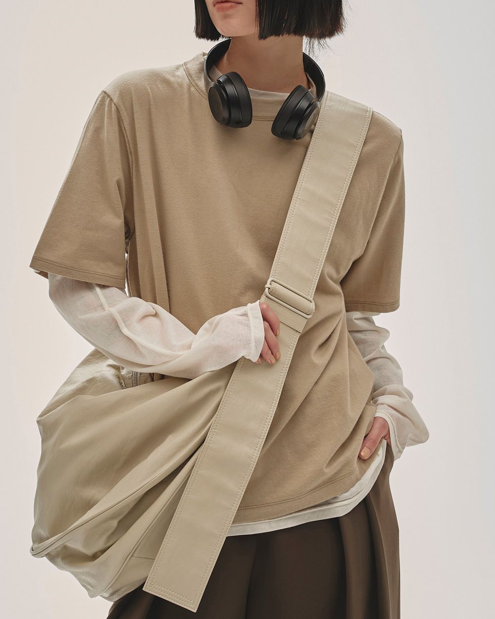 Layered Long T-shirts Layered Long T-shirts,レイヤードロングティーシャツ,12520608,Tシャツ,ロングスリーブTシャツ,レイヤードTシャツ,長袖Tシャツ,todayful,トゥデイフル,lifes,ライフズ,25aw,吉田怜香