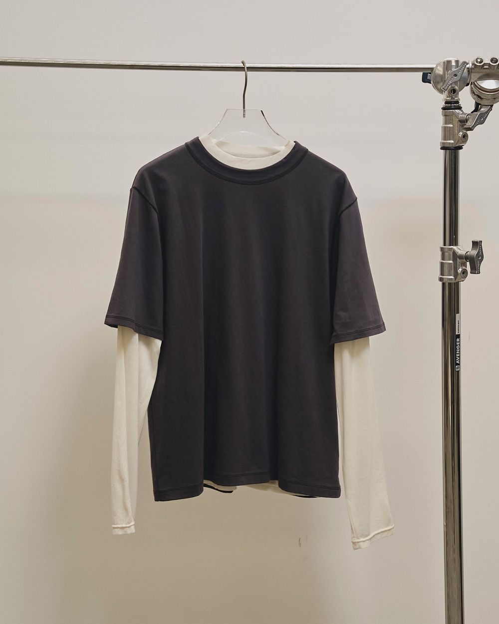 Layered Long T-shirts Layered Long T-shirts,レイヤードロングティーシャツ,12520608,Tシャツ,ロングスリーブTシャツ,レイヤードTシャツ,長袖Tシャツ,todayful,トゥデイフル,lifes,ライフズ,25aw,吉田怜香