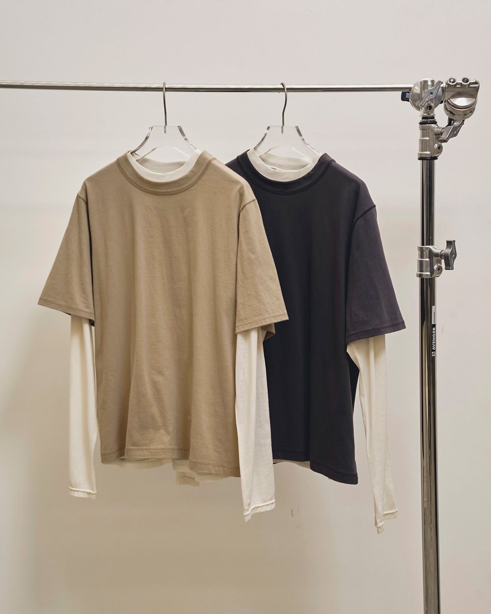 Layered Long T-shirts Layered Long T-shirts,レイヤードロングティーシャツ,12520608,Tシャツ,ロングスリーブTシャツ,レイヤードTシャツ,長袖Tシャツ,todayful,トゥデイフル,lifes,ライフズ,25aw,吉田怜香