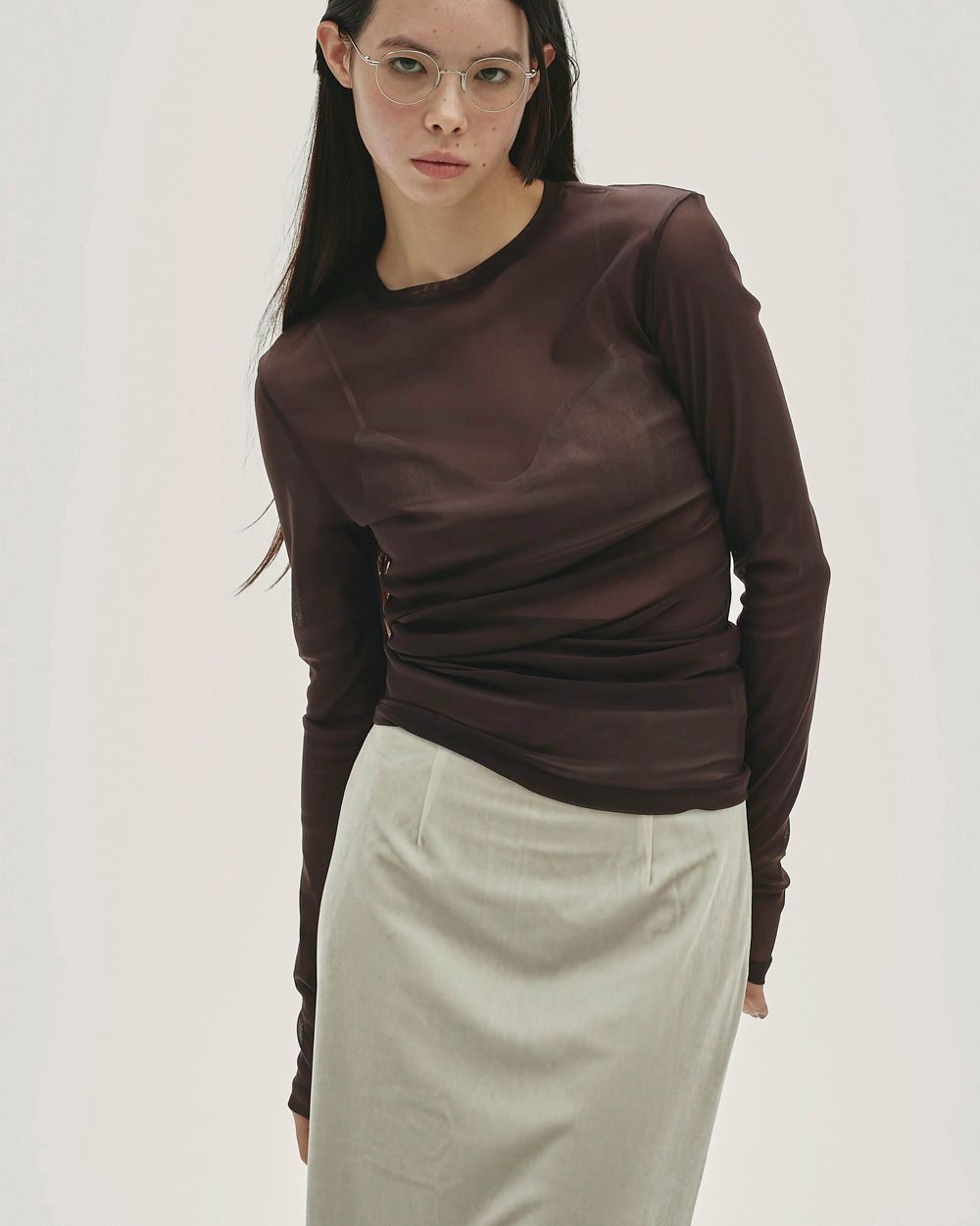 トゥデイフル 今季新作 Asymmetry Mesh Tops 新品未開封 TODAYFUL(トゥデイフル) / Life's online store(ライフズ