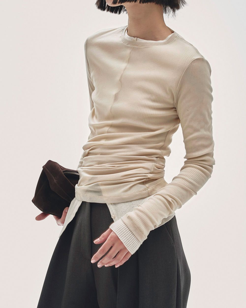 トゥデイフル 今季新作 Asymmetry Mesh Tops 新品未開封 TODAYFUL(トゥデイフル) / Life's online store(ライフズ