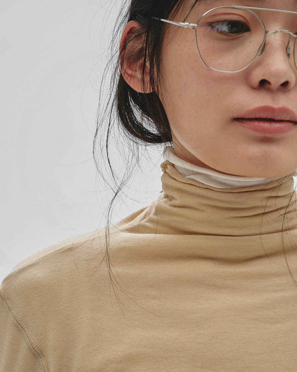 Powdery Turtle Tops Powdery Turtle Tops,パウダリータートルトップス,2520612,タートルトップス,タートルネックトップス,トップス,カットソー,ロングスリーブTシャツ,todayful,トゥデイフル,lifes,ライフズ,25aw,吉田怜香