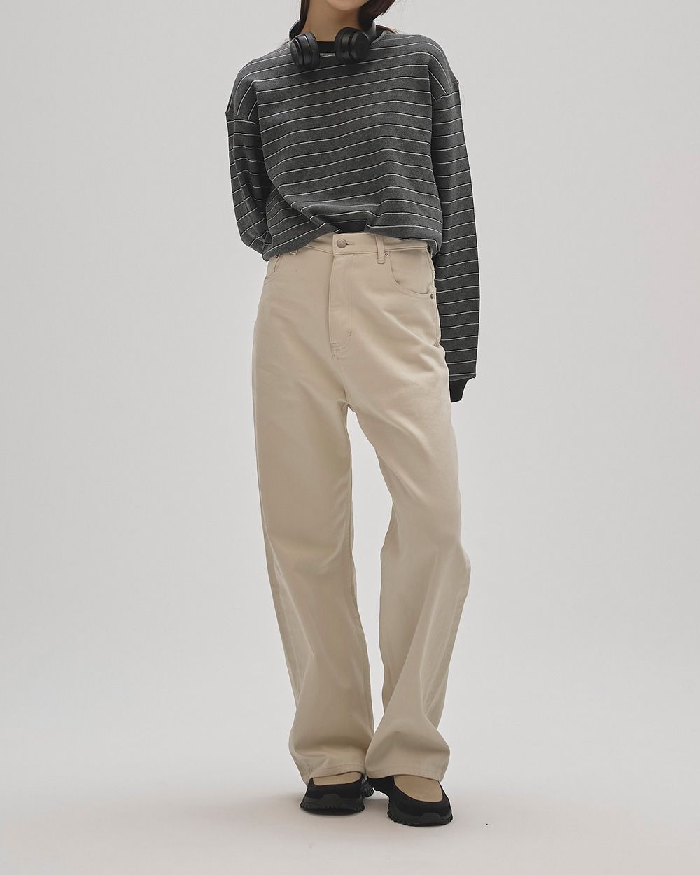 Border Long T-shirts Border Long T-shirts,ボーダーロングティーシャツ,12520613,ボーダートップス,ボーダーロンT,ボーダーロングトップス,トップス,プルオーバー,todayful,トゥデイフル,lifes,ライフズ,25aw,吉田怜香