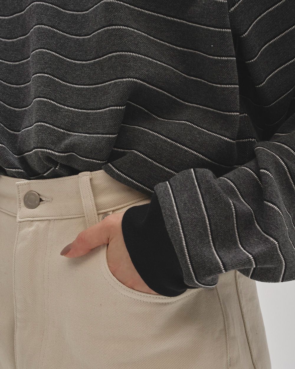 Border Long T-shirts Border Long T-shirts,ボーダーロングティーシャツ,12520613,ボーダートップス,ボーダーロンT,ボーダーロングトップス,トップス,プルオーバー,todayful,トゥデイフル,lifes,ライフズ,25aw,吉田怜香