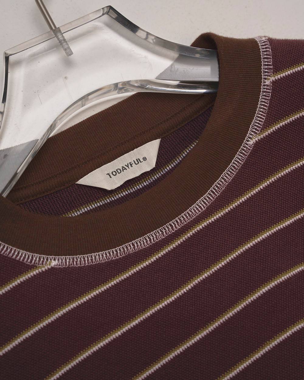 Border Long T-shirts Border Long T-shirts,ボーダーロングティーシャツ,12520613,ボーダートップス,ボーダーロンT,ボーダーロングトップス,トップス,プルオーバー,todayful,トゥデイフル,lifes,ライフズ,25aw,吉田怜香