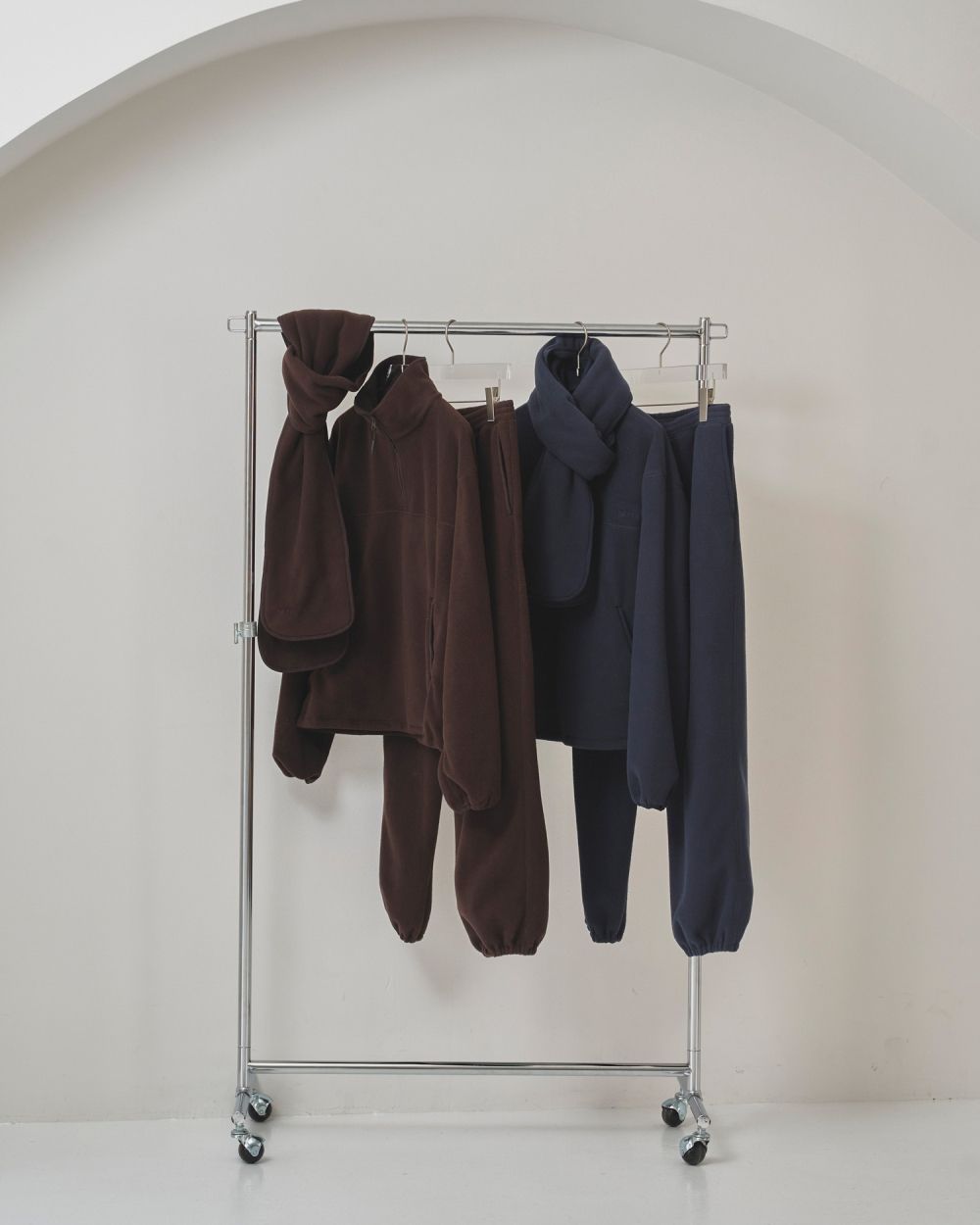 Halfzip Fleece Pullover Halfzip Fleece Pullover,ハーフジップフリースプルオーバー,12520617,カットソー,フリース,ハーフジップ,プルオーバー,フリーストップ,フリースプルオーバー,todayful,トゥデイフル,lifes,吉田怜香,25aw,25winter