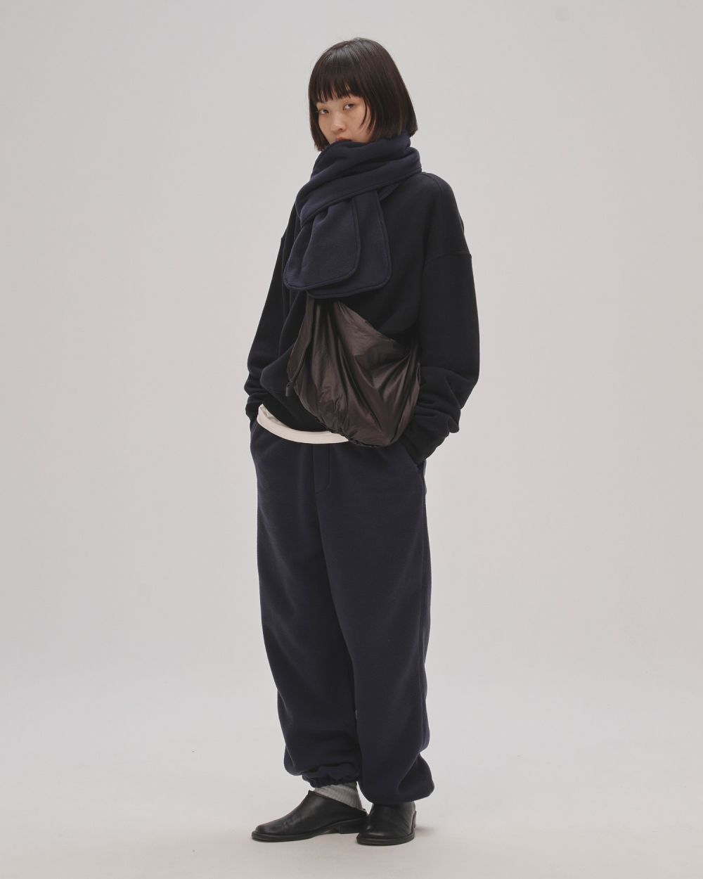 Halfzip Fleece Pullover Halfzip Fleece Pullover,ハーフジップフリースプルオーバー,12520617,カットソー,フリース,ハーフジップ,プルオーバー,フリーストップ,フリースプルオーバー,todayful,トゥデイフル,lifes,吉田怜香,25aw,25winter