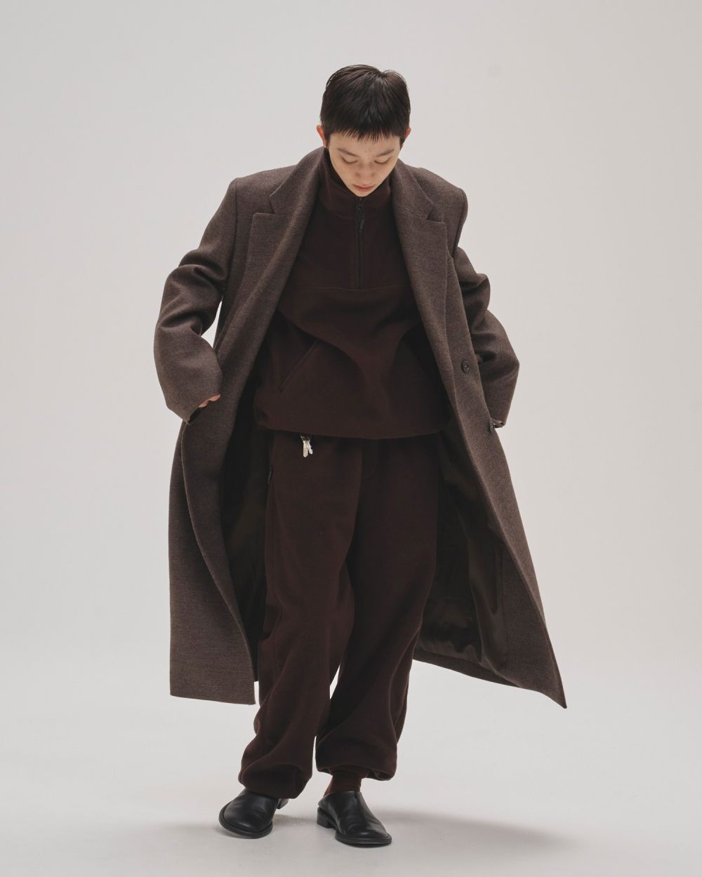 Halfzip Fleece Pullover Halfzip Fleece Pullover,ハーフジップフリースプルオーバー,12520617,カットソー,フリース,ハーフジップ,プルオーバー,フリーストップ,フリースプルオーバー,todayful,トゥデイフル,lifes,吉田怜香,25aw,25winter