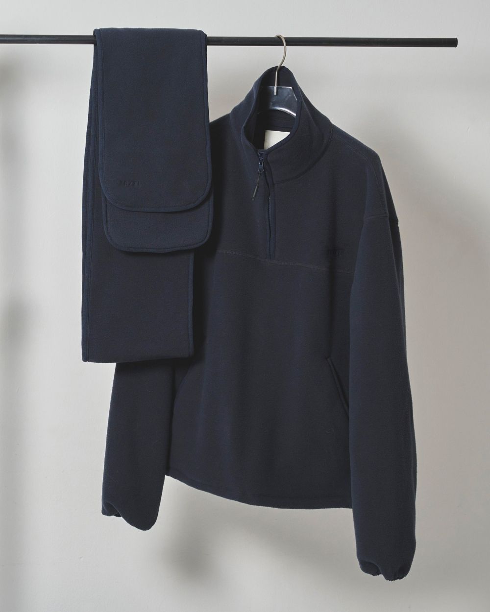 Halfzip Fleece Pullover Halfzip Fleece Pullover,ハーフジップフリースプルオーバー,12520617,カットソー,フリース,ハーフジップ,プルオーバー,フリーストップ,フリースプルオーバー,todayful,トゥデイフル,lifes,吉田怜香,25aw,25winter