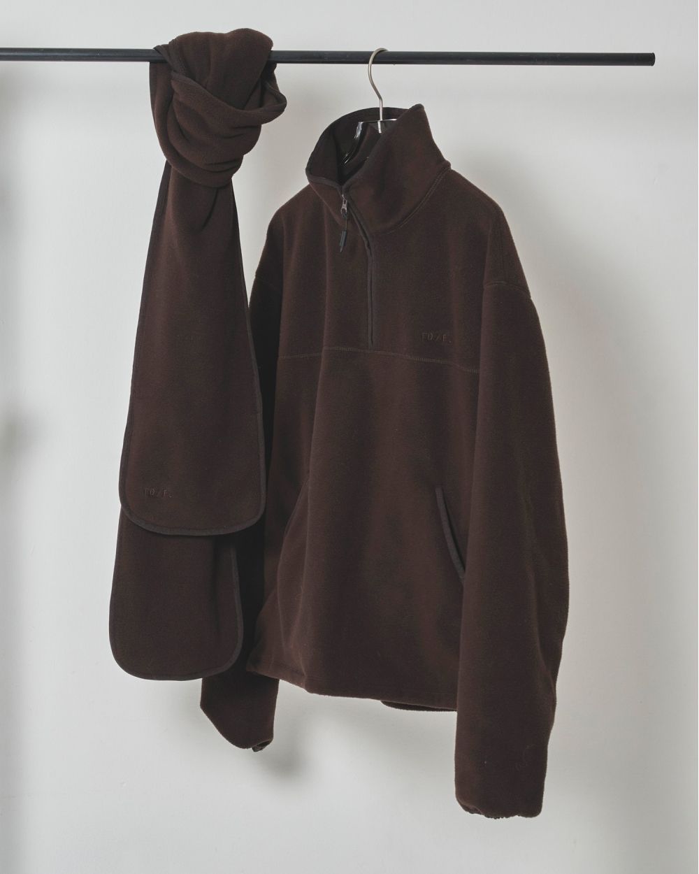 Halfzip Fleece Pullover Halfzip Fleece Pullover,ハーフジップフリースプルオーバー,12520617,カットソー,フリース,ハーフジップ,プルオーバー,フリーストップ,フリースプルオーバー,todayful,トゥデイフル,lifes,吉田怜香,25aw,25winter