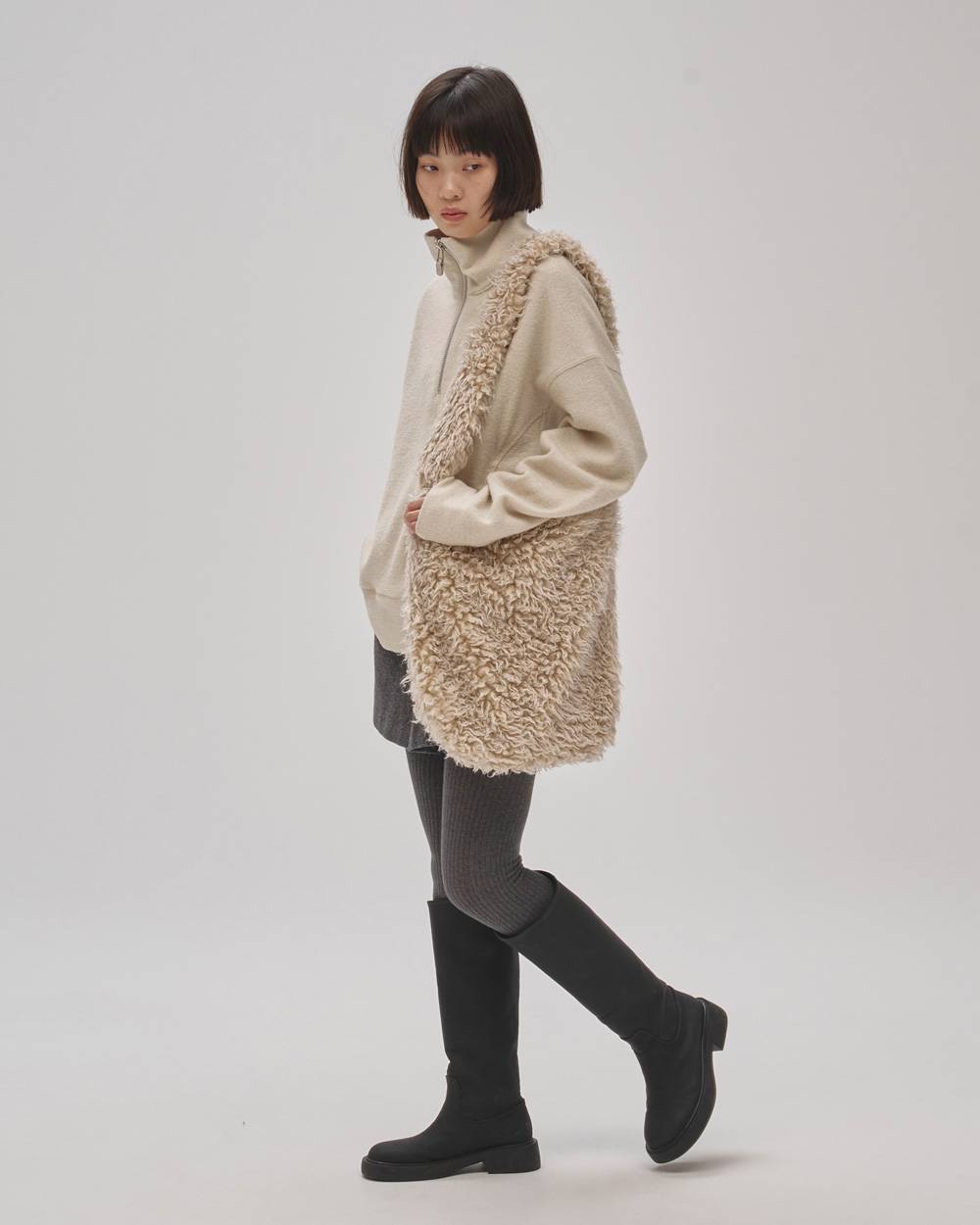 Wool Jersey Pullover Wool Jersey Pullover,ウールジャージープルオーバー,12520619,ウール,ジャージー,プルオーバー,ウールプルオーバー,トップス,ジャージートップ,todayful,トゥデイフル,lifes,ライフズ,25aw,吉田怜香