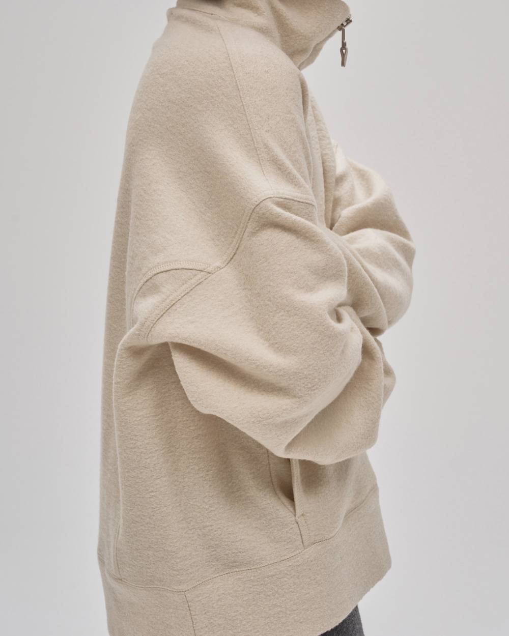 Wool Jersey Pullover Wool Jersey Pullover,ウールジャージープルオーバー,12520619,ウール,ジャージー,プルオーバー,ウールプルオーバー,トップス,ジャージートップ,todayful,トゥデイフル,lifes,ライフズ,25aw,吉田怜香