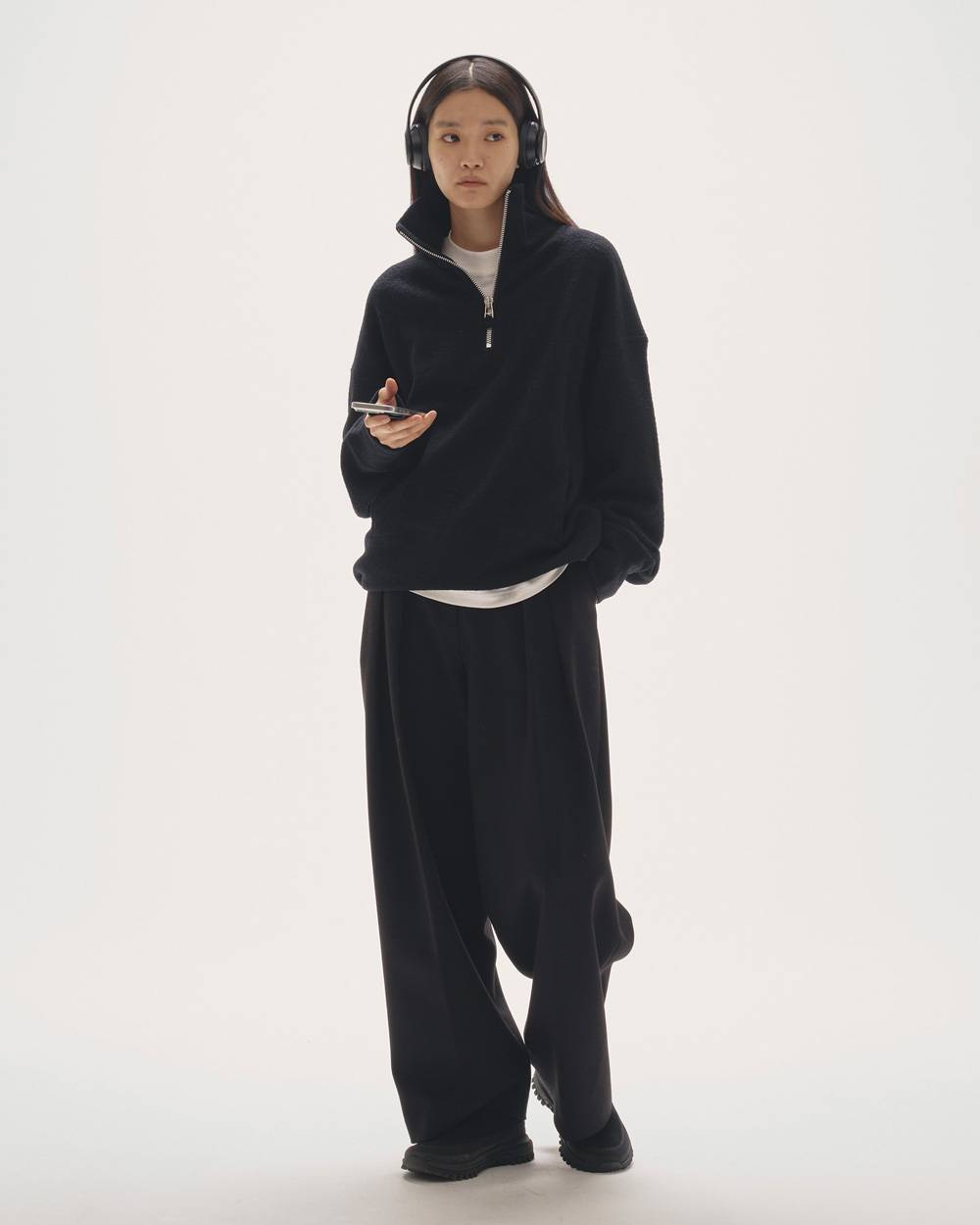 Wool Jersey Pullover Wool Jersey Pullover,ウールジャージープルオーバー,12520619,ウール,ジャージー,プルオーバー,ウールプルオーバー,トップス,ジャージートップ,todayful,トゥデイフル,lifes,ライフズ,25aw,吉田怜香