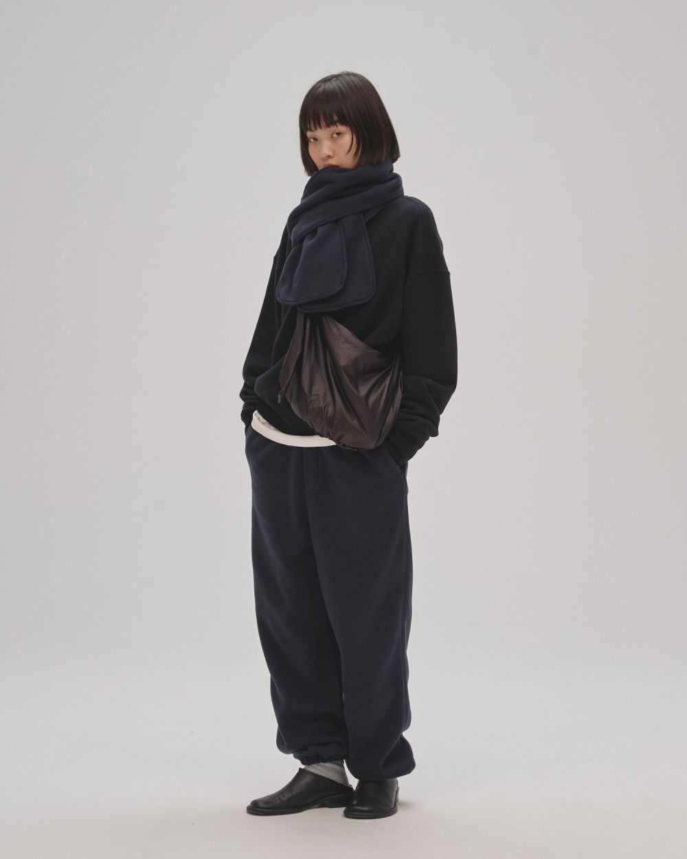 Cotton Brushed Sweat Cotton Brushed Sweat,コットンブラッシュドスウェット,12520621,カットソー,スウェット,ブラッシュド,コットン,スウェットトップ,プルオーバー,todayful,トゥデイフル,lifes,吉田怜香,25aw,25winter